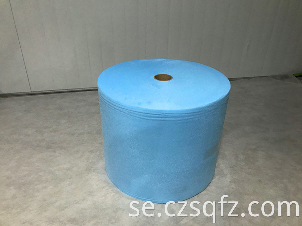 Disposable sleeve non-woven fabric